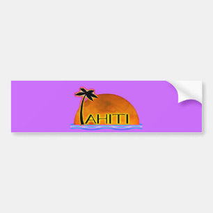 Tahiti Bumper Sticker