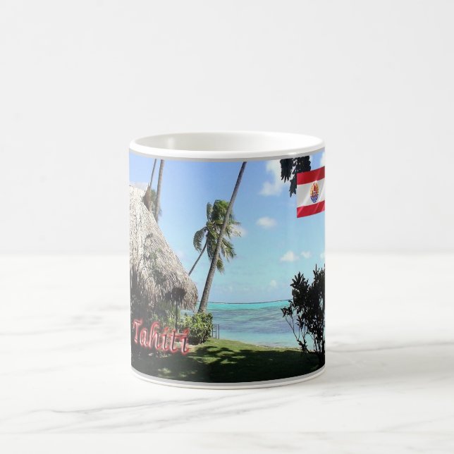 Tahiti - French Polynesia - Coffee Mug (Center)