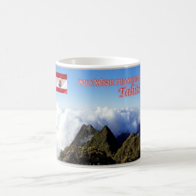 Tahiti - French Polynesia - Coffee Mug (Center)