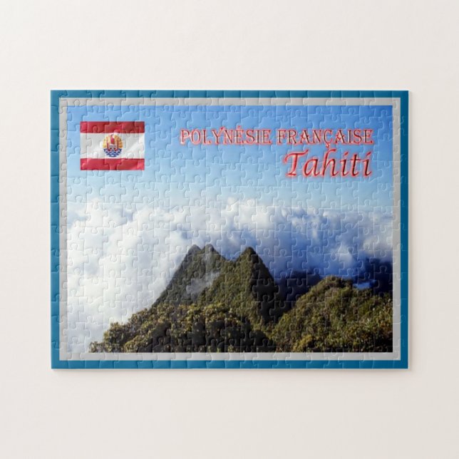 Tahiti - French Polynesia - Jigsaw Puzzle (Horizontal)