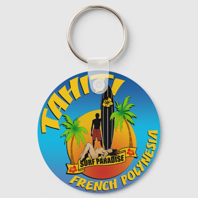 Tahiti Keychain (Front)