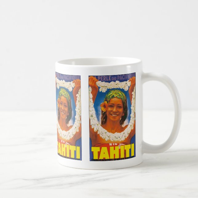 Tahiti ~ La Perle du Pacifique Coffee Mug (Right)