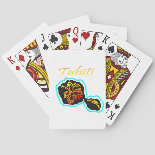 TAHITI PLAYING CARDS (Back)