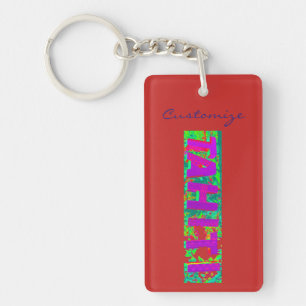 Tahiti Sign Thunder_Cove Key Ring