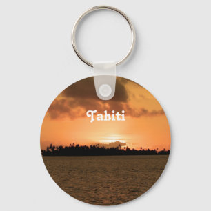 Tahiti Sunset Key Ring