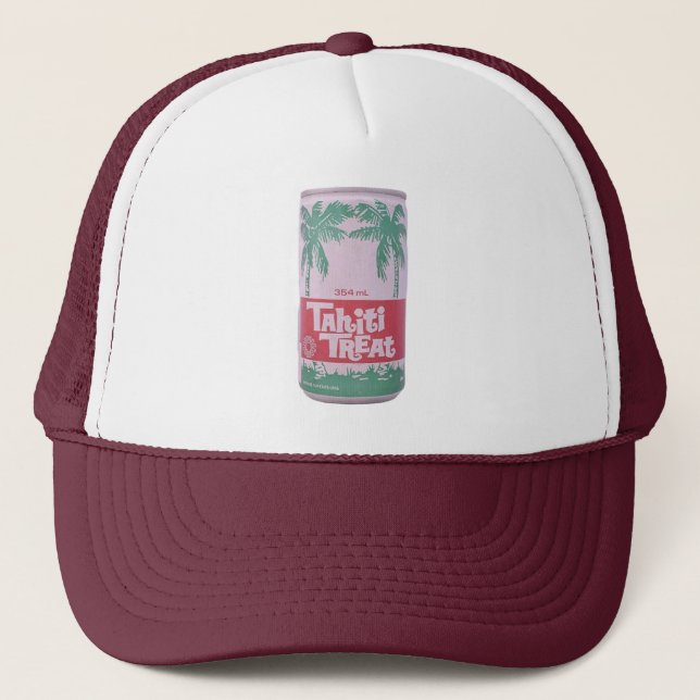 Tahiti Treat 80s Nastolgia Trucker Hat (Front)