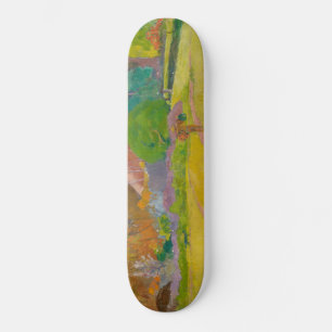 Tahitian Landscape (by Paul Gaugin) Skateboard