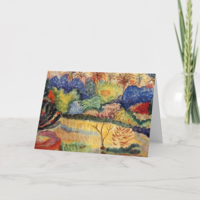 Tahitian Landscape - Gauguin Card (Front)