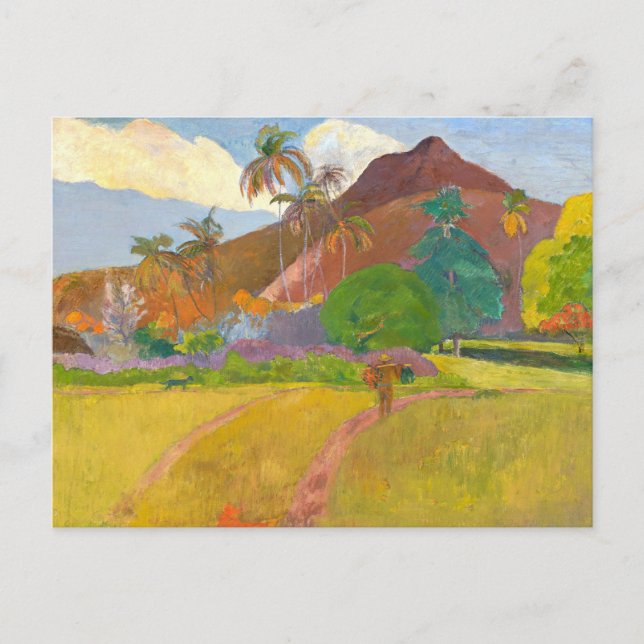 Tahitian Landscape | Paul Gauguin Postcard (Front)