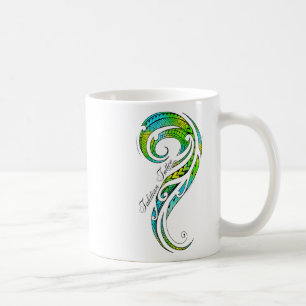 Tahitian Tattoo - Hawaiian Tattoo Graphic _1  Coffee Mug