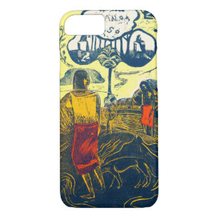 Tahitian Women and Dog, Gauguin iPhone 8/7 Case