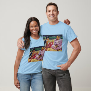 Tahitian Women On The Beach By Paul Gauguin T-Shirt