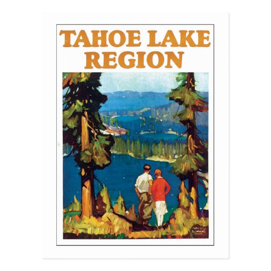 Tahoe Lake Region Postcard