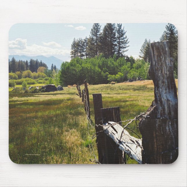 Tahoe Meadow Mouse Pad (Front)