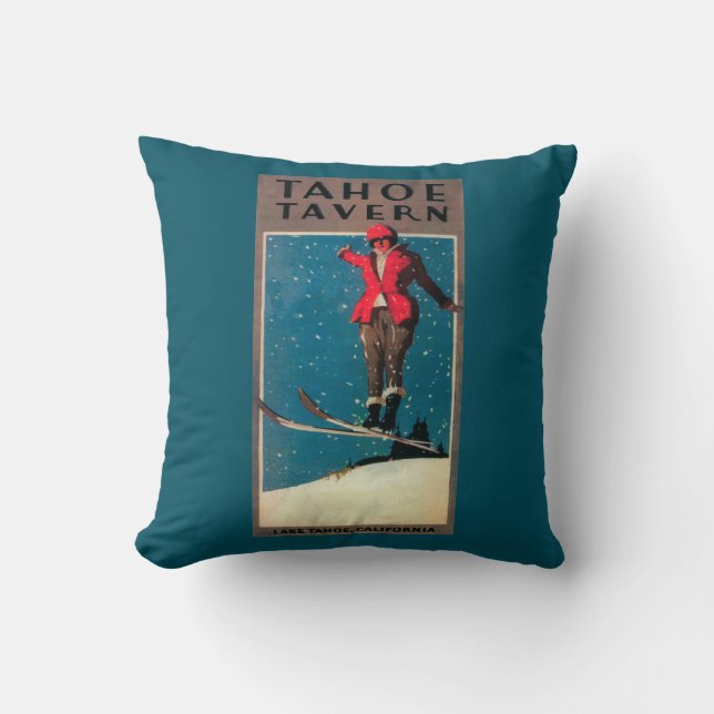 Tahoe Tavern Promo Poster Cushion (Front)