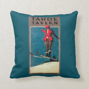 Tahoe Tavern Promo Poster Cushion