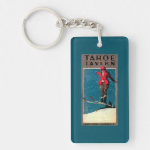 Tahoe Tavern Promo Poster Key Ring