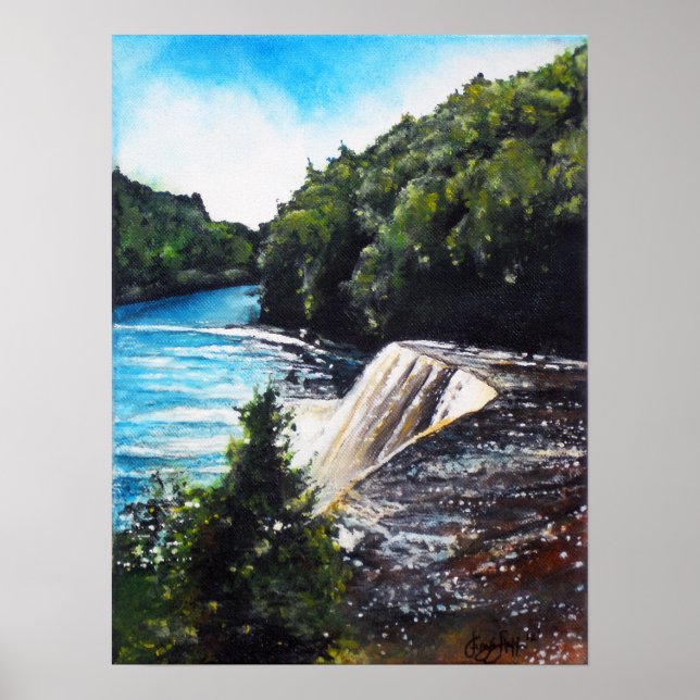 Tahquamenon Falls, Michigan Poster Print (Front)