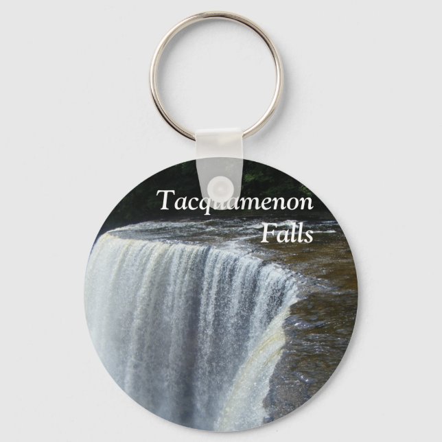 Tahquamenon Falls, Paradise, Michigan Key Ring (Front)