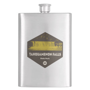 Tahquamenon Falls State Park Michigan Hip Flask