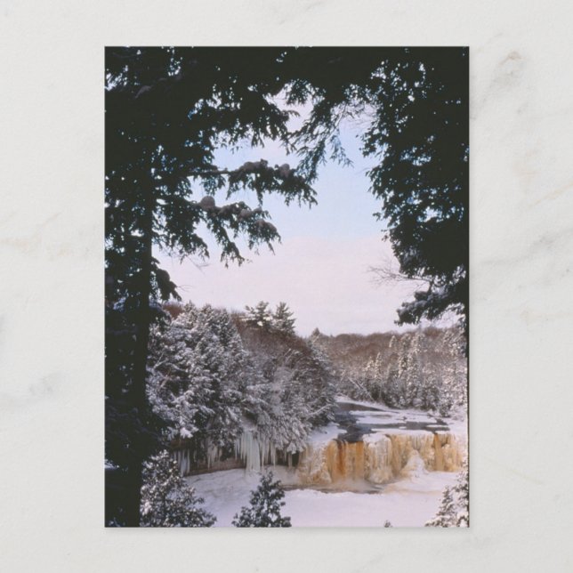 Tahquamenon Falls Upper Peninsula Postcard (Front)