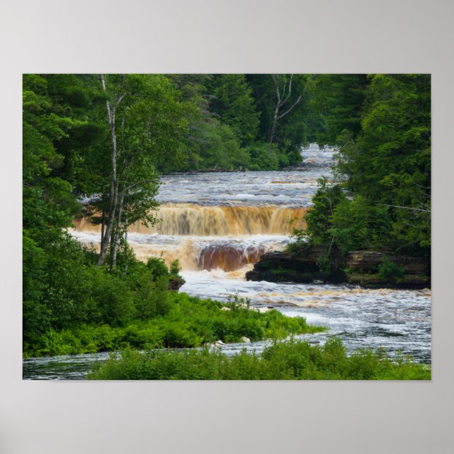 Tahquamenon Lower Falls Poster (Front)