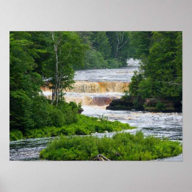 Tahquamenon The Lower Falls Poster (Front)