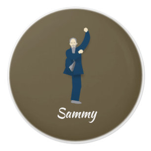 Tai Chi Ceramic Knob