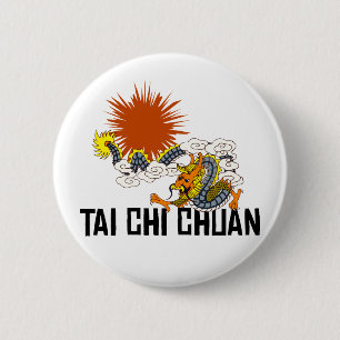 Tai Chi Chuan 6 Cm Round Badge
