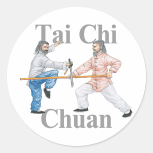 Tai Chi Chuan Classic Round Sticker