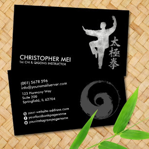Tai Chi Chuan & Qigong Instructor Business Card