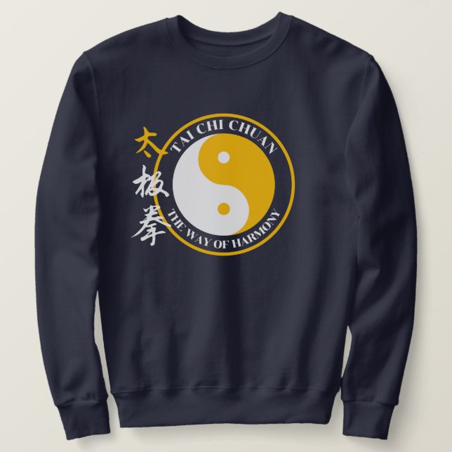 Tai Chi Chuan Symbol Sweatshirt (Design Front)