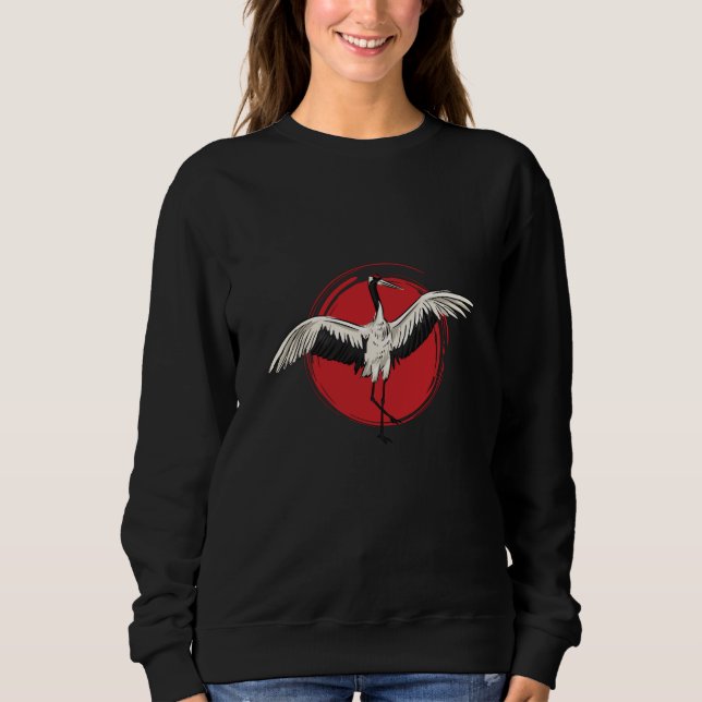 Tai Chi Crane Sweatshirt (Front)