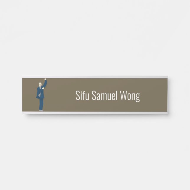 Tai Chi Door Sign (Front)