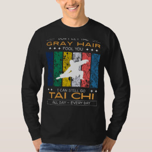Tai Chi Enthusiast Tee - Grey Hair, Zen Master Mov