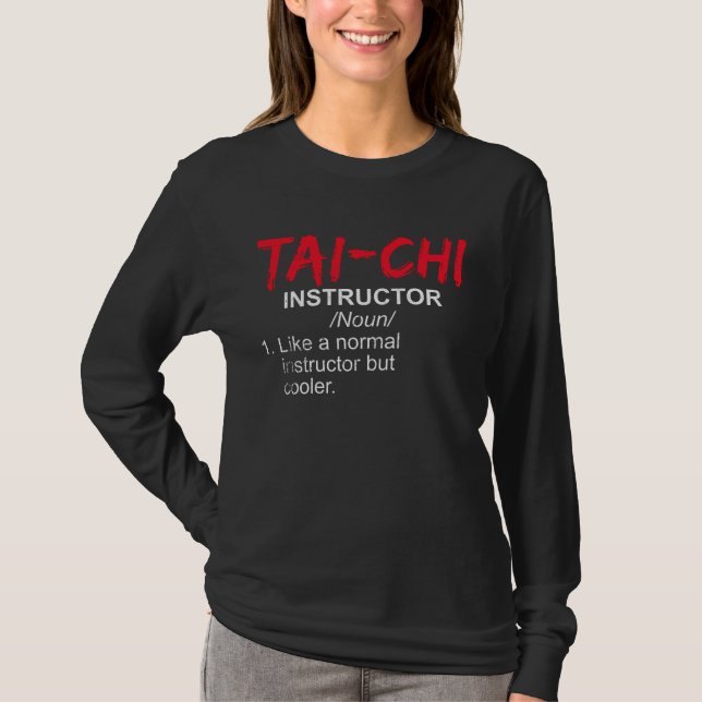 Tai Chi Instructor T-Shirt (Front)