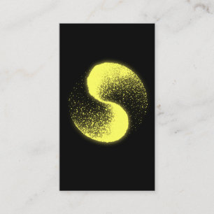 Tai Chi Martial Arts 3D Yin Yang Symbol Kung Fu Business Card