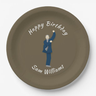 Tai chi paper plate