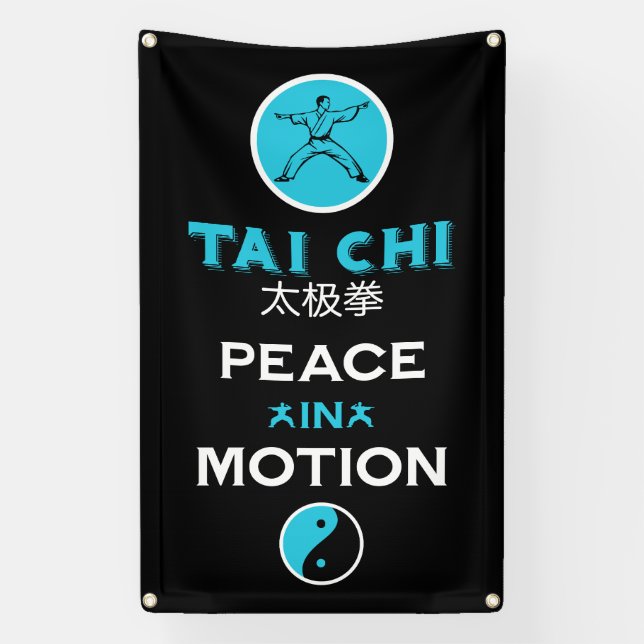 Tai Chi Practitioner Gift Banner (Vertical)