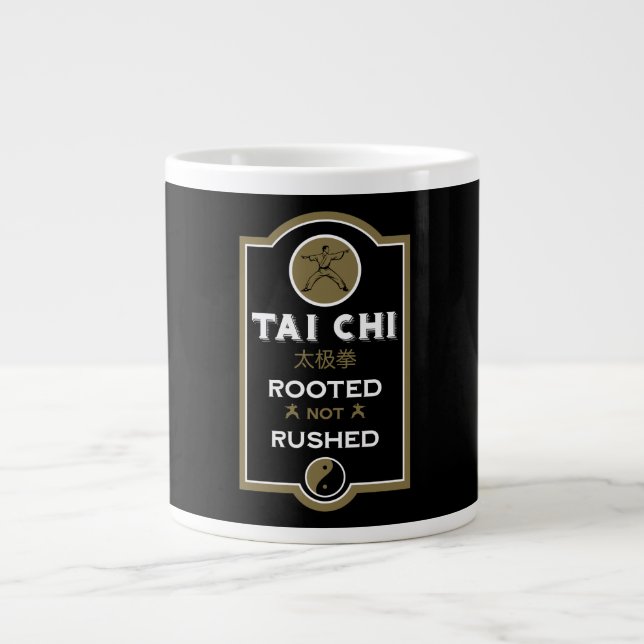Tai Chi Practitioner Gift Large Coffee Mug (Front)