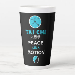 Tai Chi Practitioner Gift Latte Mug