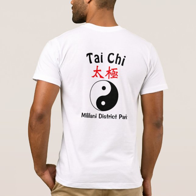 Tai Chi T-shirt (Back)