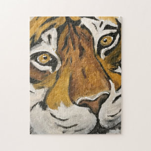 Tai Chi Tiger Face Jigsaw Puzzle