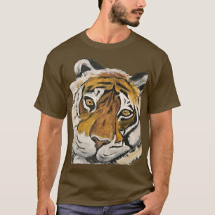 Tai Chi Tiger Face  T-Shirt