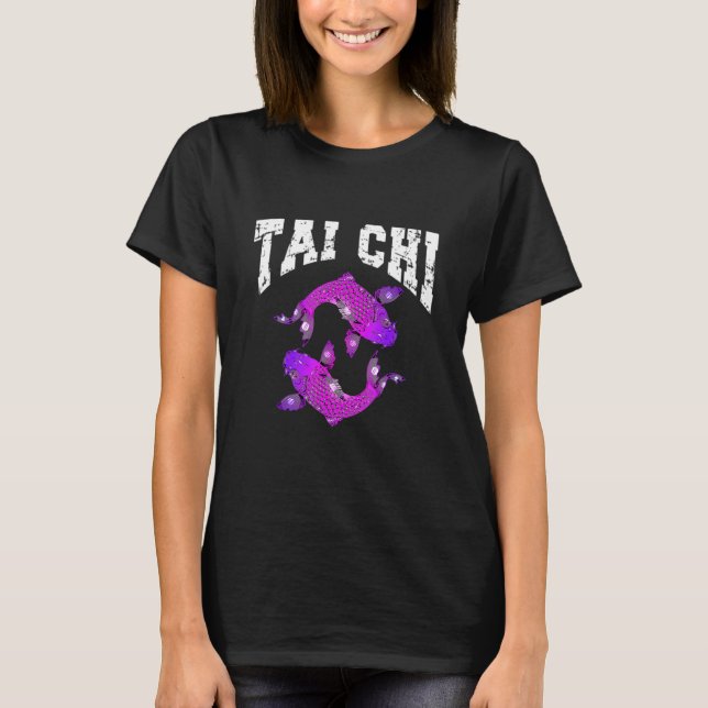 Tai Chi Uniform For Tai Chi Beginners Tai Chi Inst T-Shirt (Front)