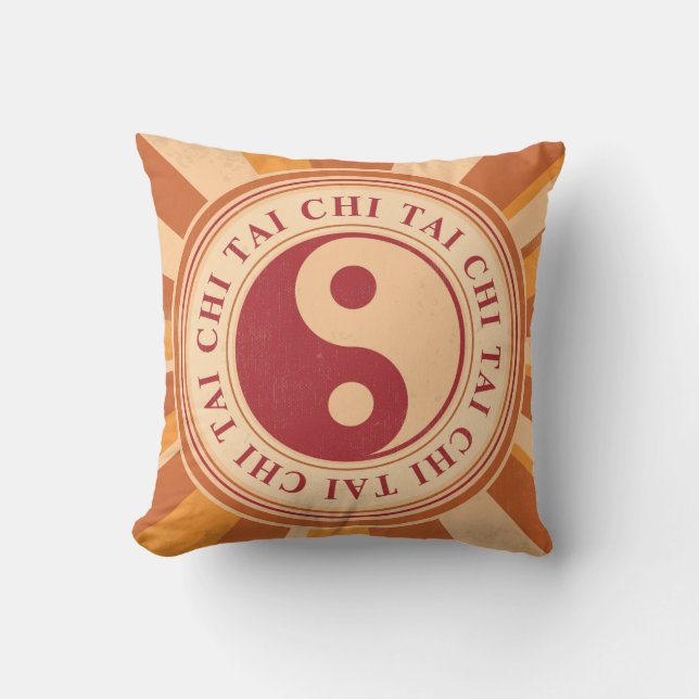 Tai Chi Yin Yang Cushion (Front)