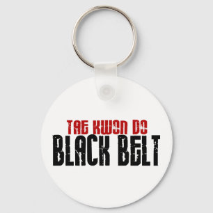Tai Kwan Do Black Belt Karate Key Ring