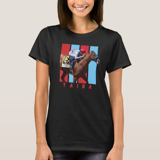 Taiba Racing Thoroughbred Del Mar Santa Anita T-Shirt (Front)