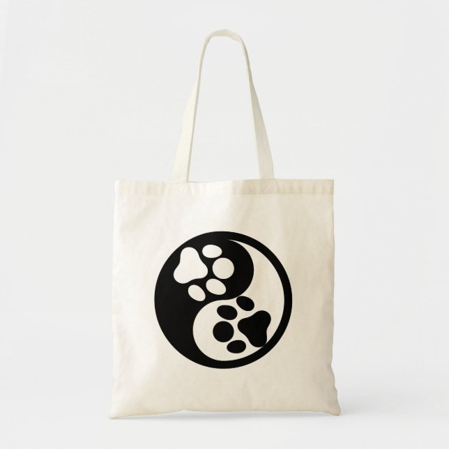 Taichi Paws Tote Bag (Front)