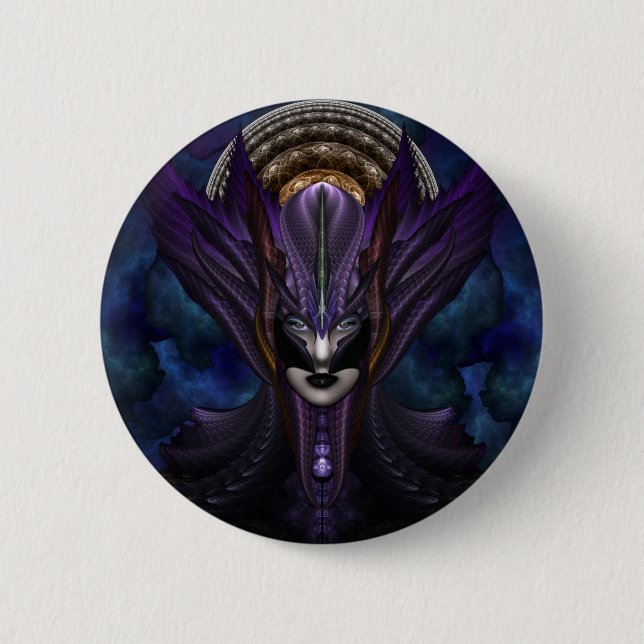 Taidushan Empress 6 Cm Round Badge (Front)